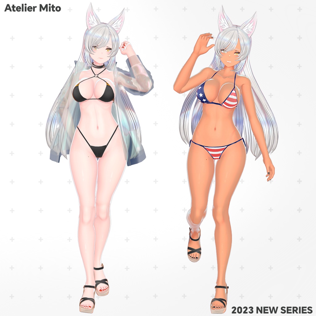 オリジナル3Dモデル 『Erva』エルヴァ(PC版)