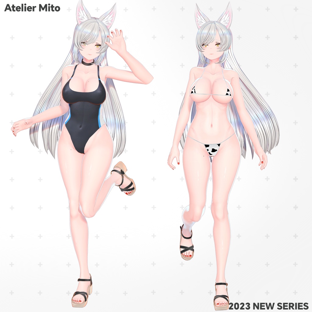 オリジナル3Dモデル 『Erva』エルヴァ(PC版)