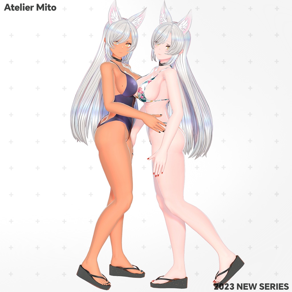 オリジナル3Dモデル 『Erva』エルヴァ(PC版)