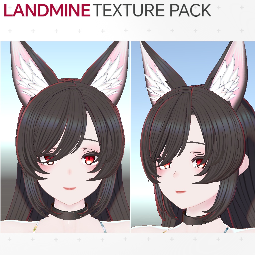 地雷系メイクテクスチャ 『Erva』エルヴァ対応(PC版)