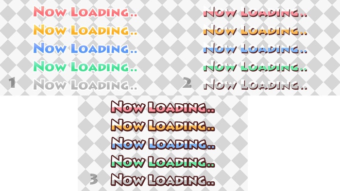 【無料動画素材】カラフルな待機中画面 背景&素材セット