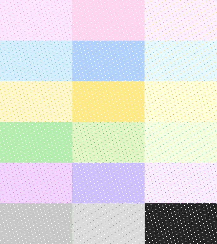 【無料動画素材】カラフルなドット背景 18カラー