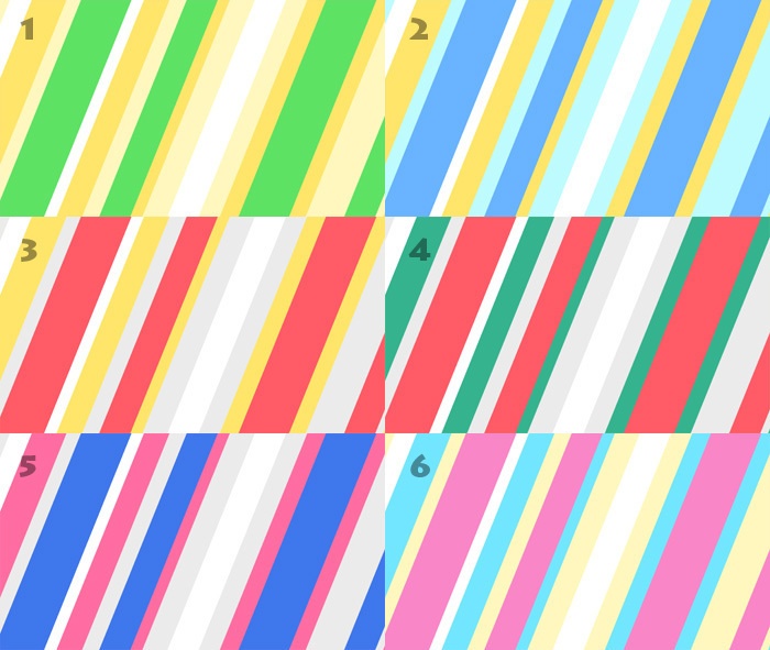 【無料動画素材】おしゃれなスライドボーダー背景 12カラー