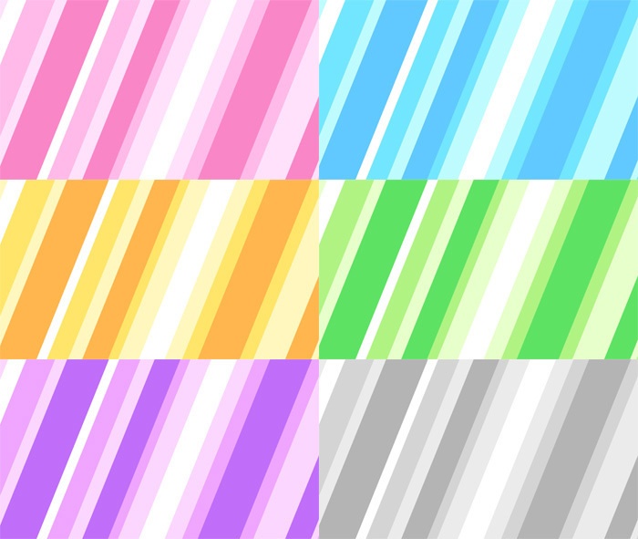 【無料動画素材】おしゃれなスライドボーダー背景 12カラー