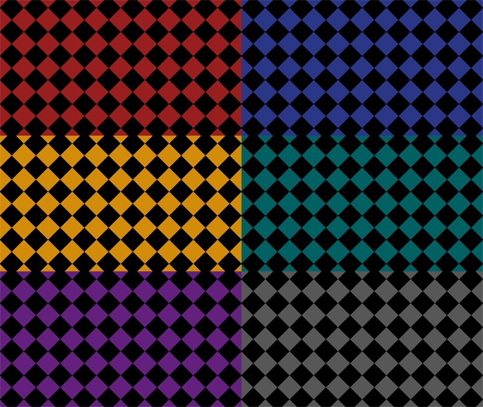 【無料動画素材】カラフルなダイヤチェック背景 26カラー