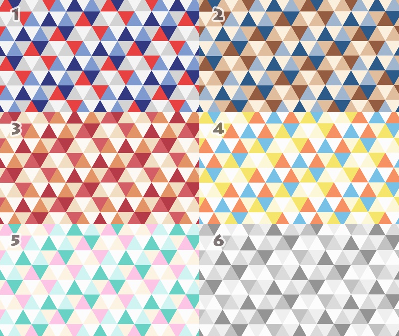 【無料動画素材】おしゃれなモダンパターン背景 6種