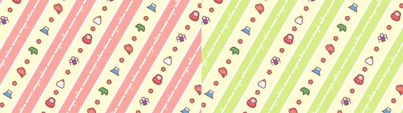 【無料動画素材】おめでたいお正月の背景素材 4種