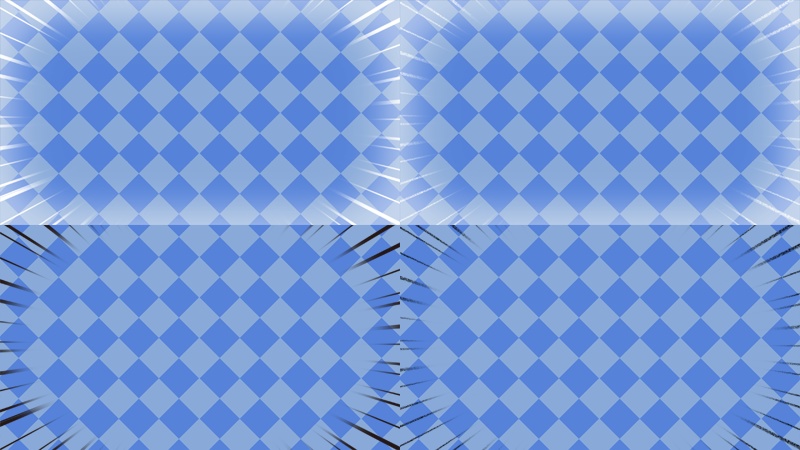 【無料動画素材】全画面エフェクト 4種