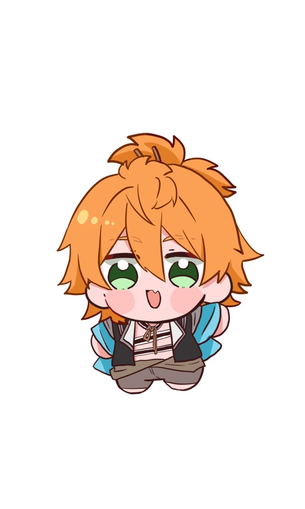 ちまい浦島アクリルブロック