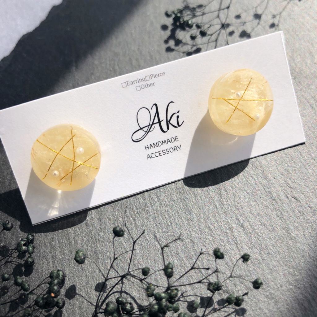 刀剣乱舞 髭切イメージ ピアス