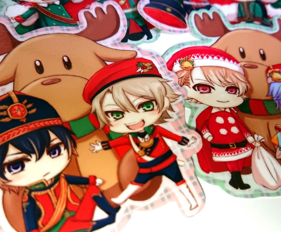 A3!クリアステッカー【クリスマスイベント絵柄】