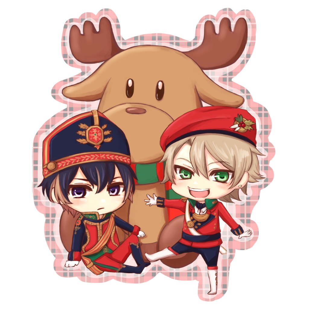 A3!クリアステッカー【クリスマスイベント絵柄】