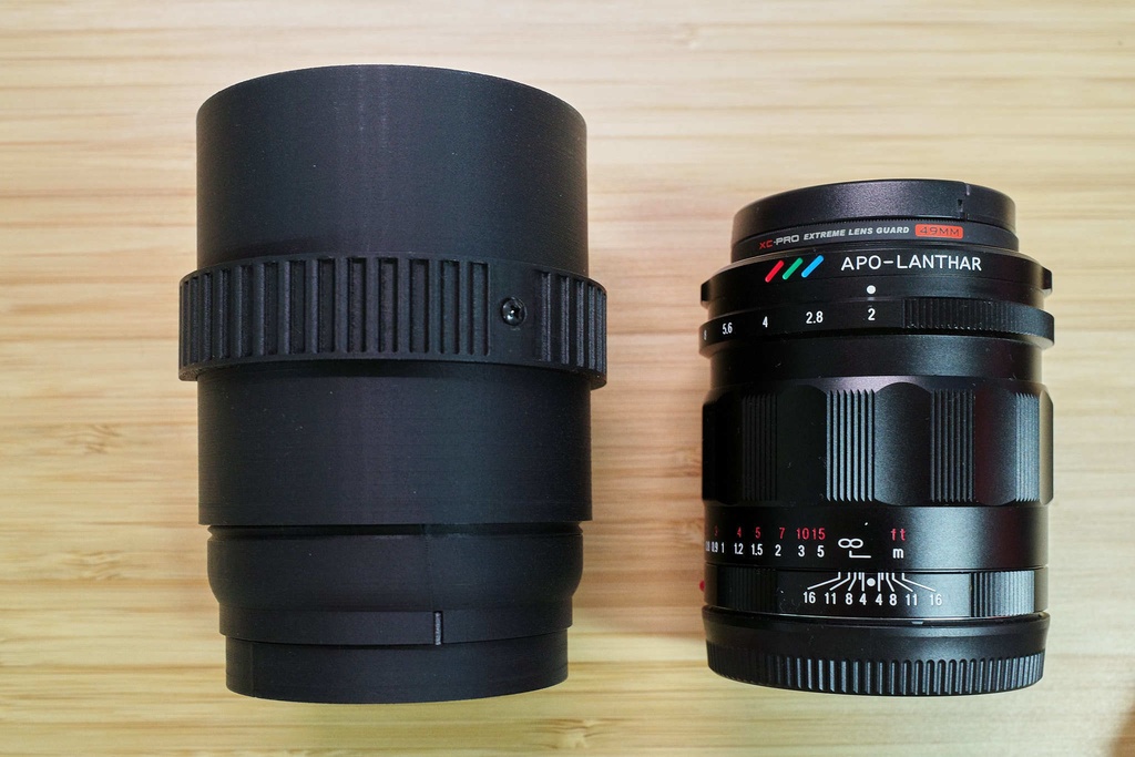 【C104】新型自作レンズ「Mellow55mm F2.2」