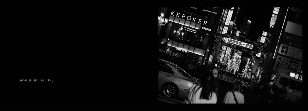 monochrome kabukicho