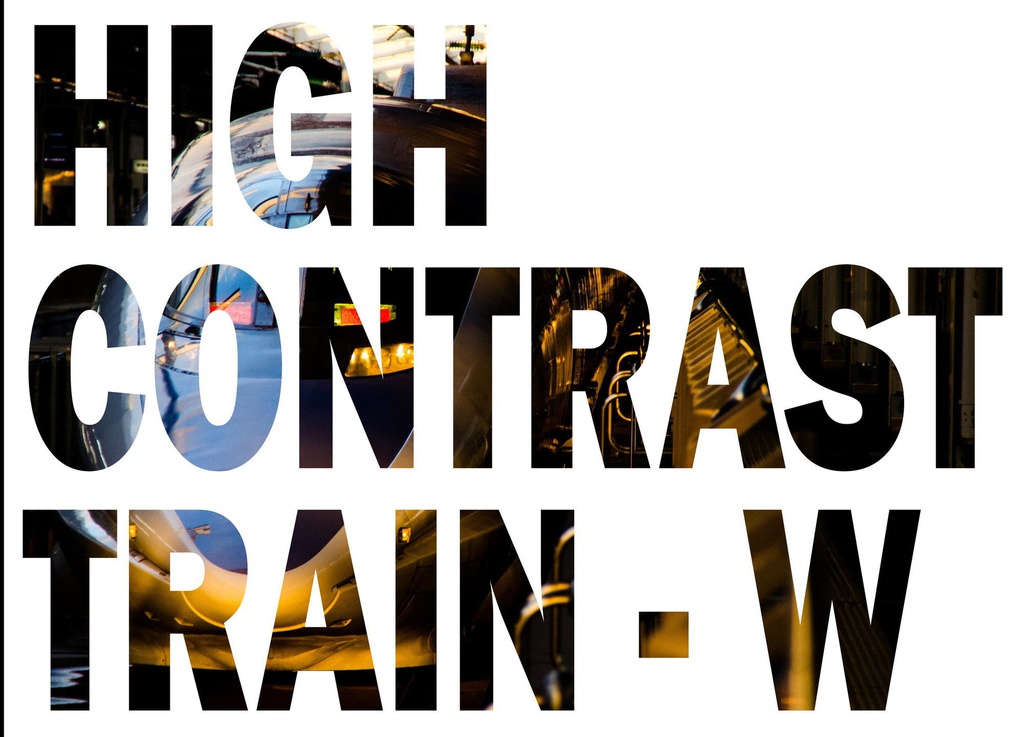 HIGH CONTRAST TRAIN-W