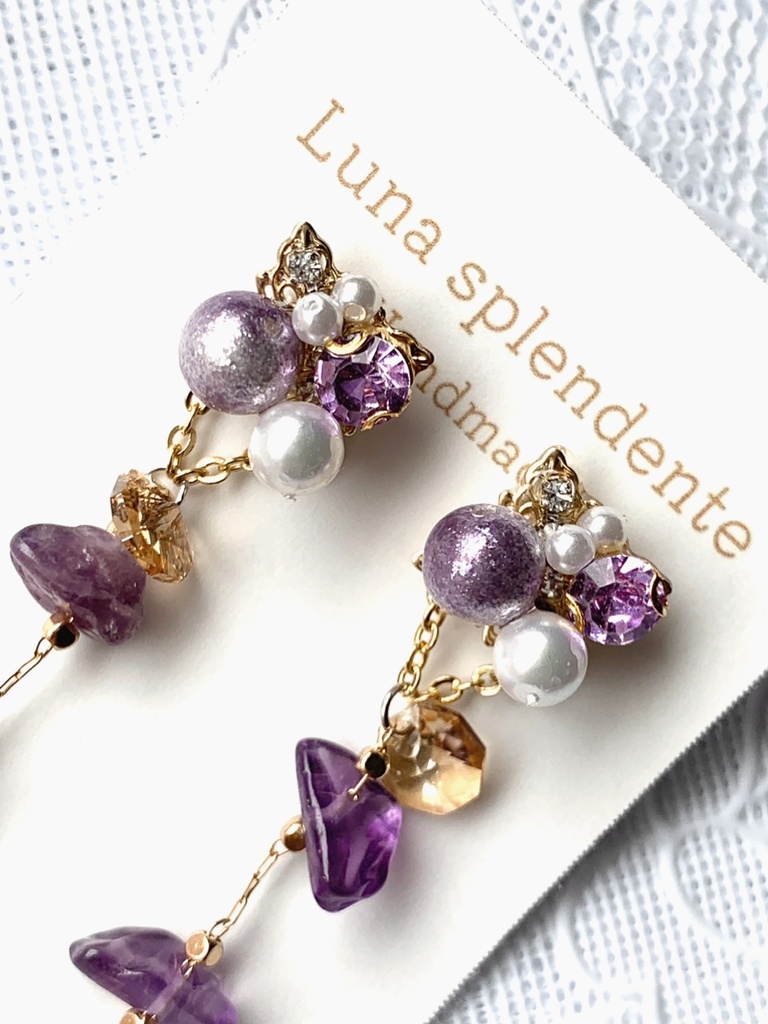 三ツ谷イメージピアス/イヤリング