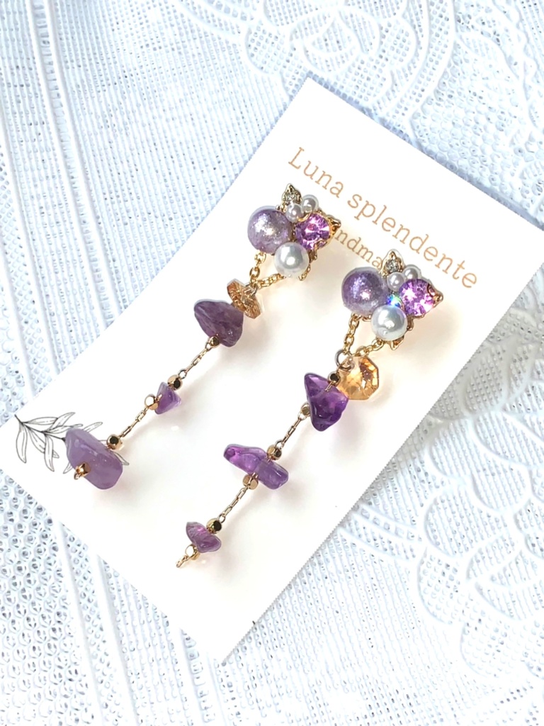 三ツ谷イメージピアス/イヤリング