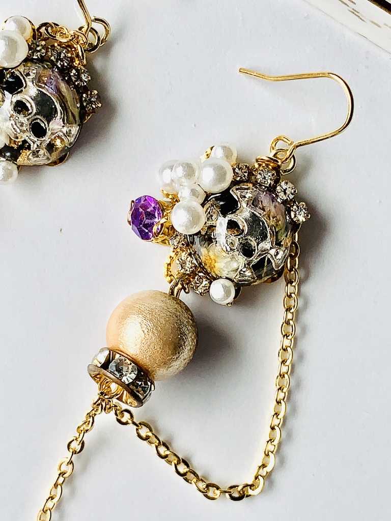 蘭イメージピアス/イヤリング