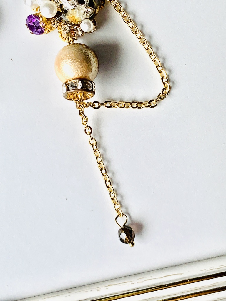 蘭イメージピアス/イヤリング