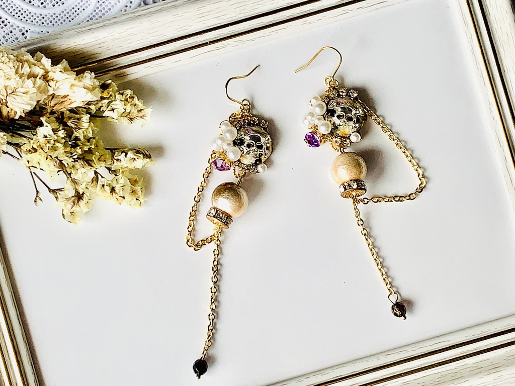 蘭イメージピアス/イヤリング