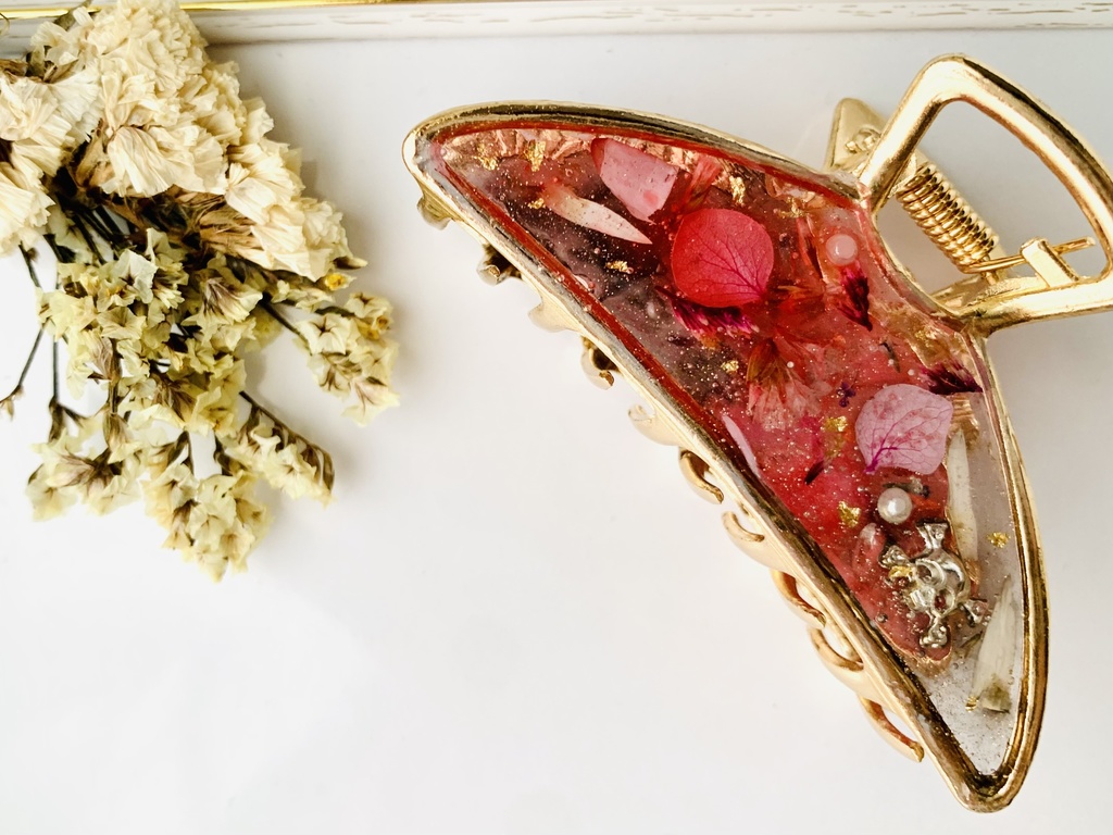 天竺*イメージヘアクリップ