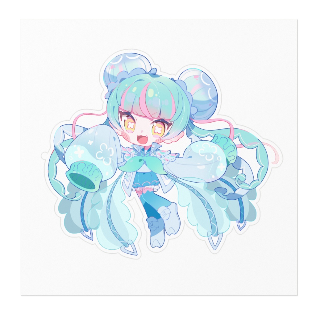 Jellygaoぷくぷくステッカー.SDver