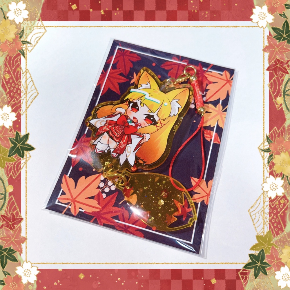 🦊神尾赦葉 しっぽゆらゆらアクキー🦊