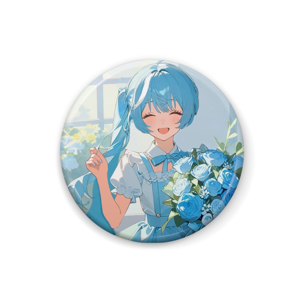 柊詩葉 缶バッジ 私に花束ver.