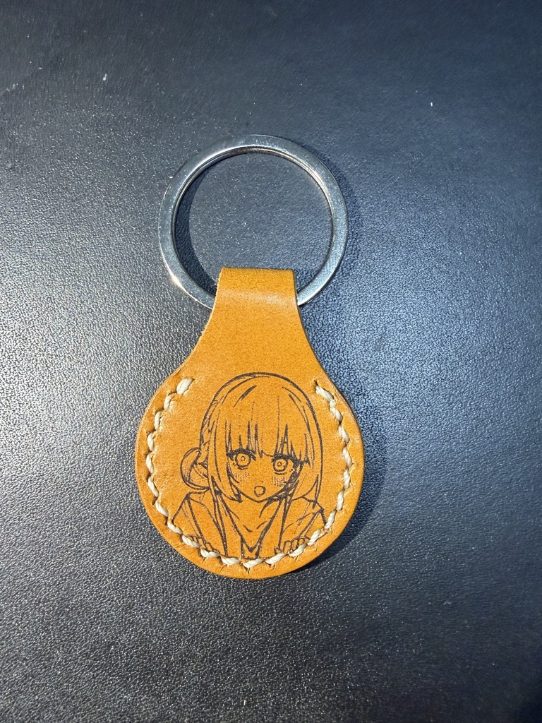 「非公式」花譜レザーキーホルダー