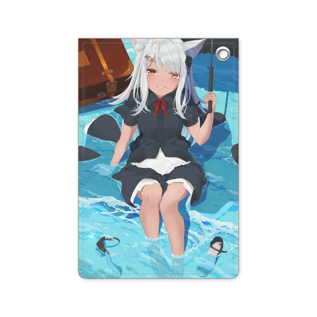 黒星モカ オリジナルパスケース
