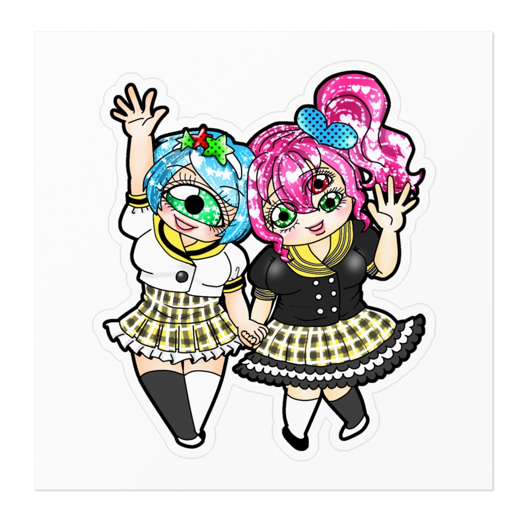 ぷにぷに☆B-BeeS★ステッカー