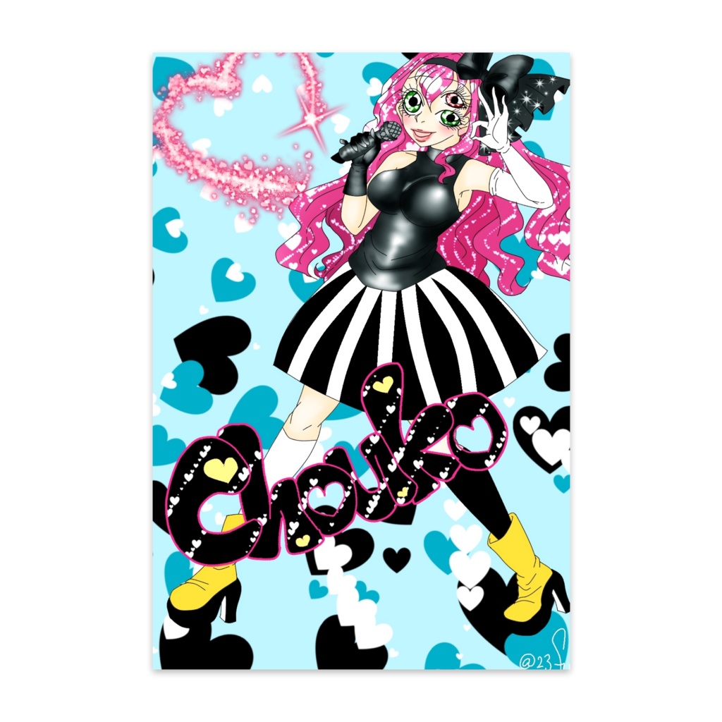 蝶子ポストカード