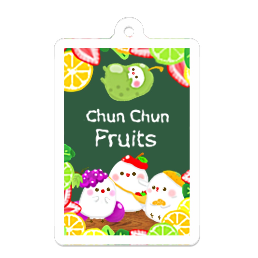 白文鳥ちゅんすけのフルーchun