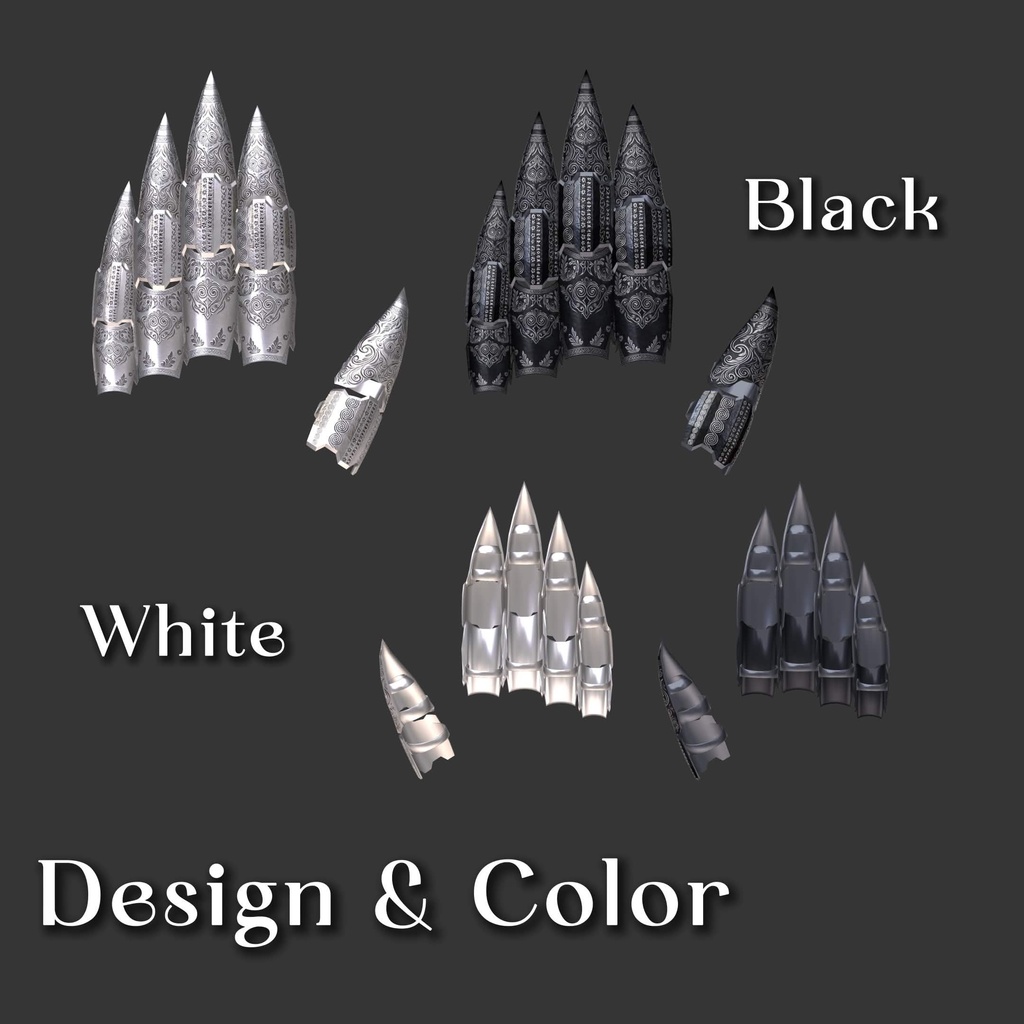 【VRChat】Armor Ring【3Dモデル】