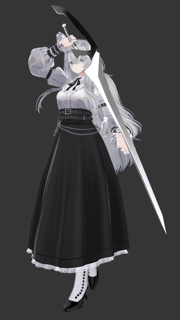 【3Dモデル】Blade_1【VRChat想定】