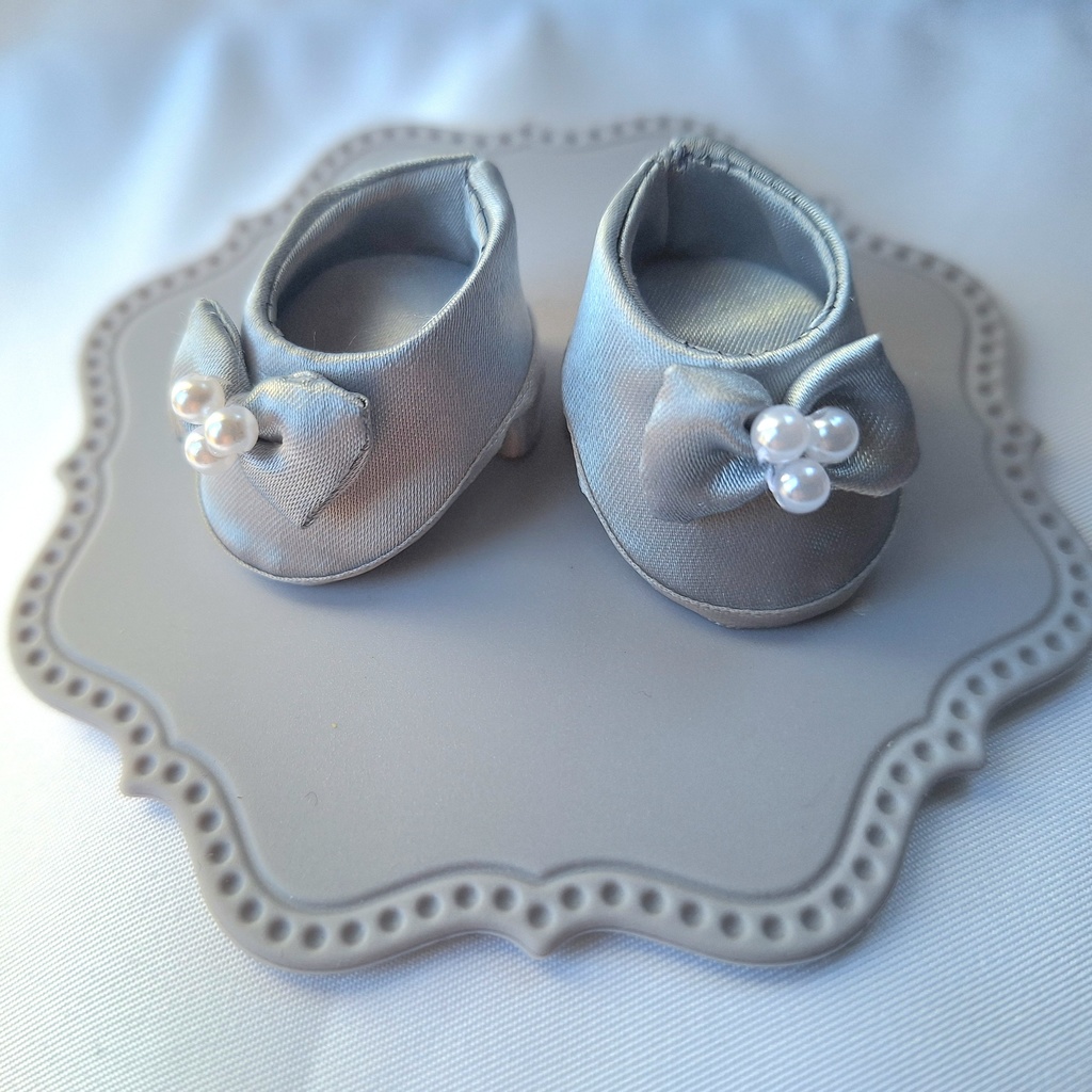 10cmぬい用シルバーカラーヒール