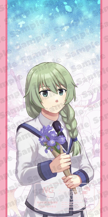 【無料/支援】月バースデーカード壁紙＆アイコン [3月]