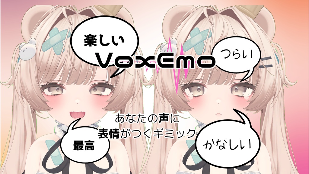 VoxEmo～あなたの声に表情がつくギミック～