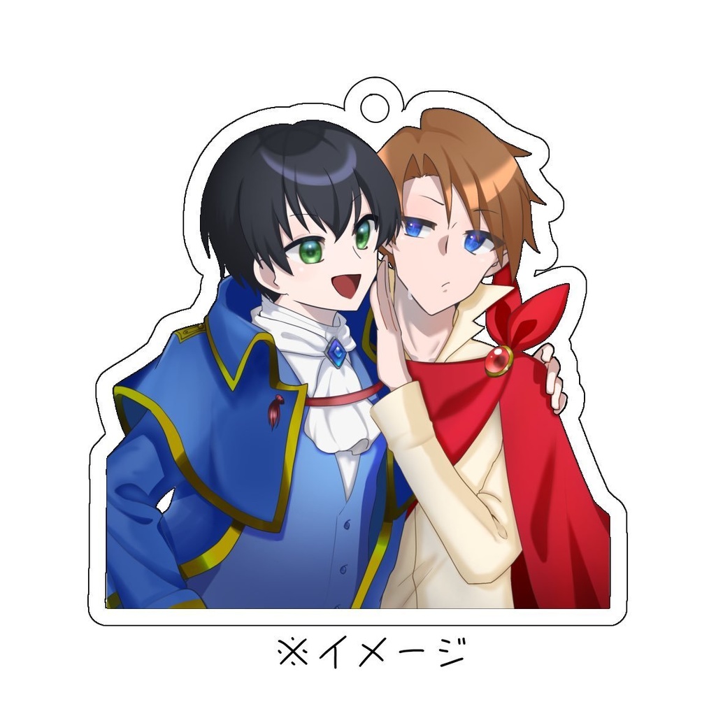 【一次創作】ナレ＆クラ アクキー60【箱庭の勇者】
