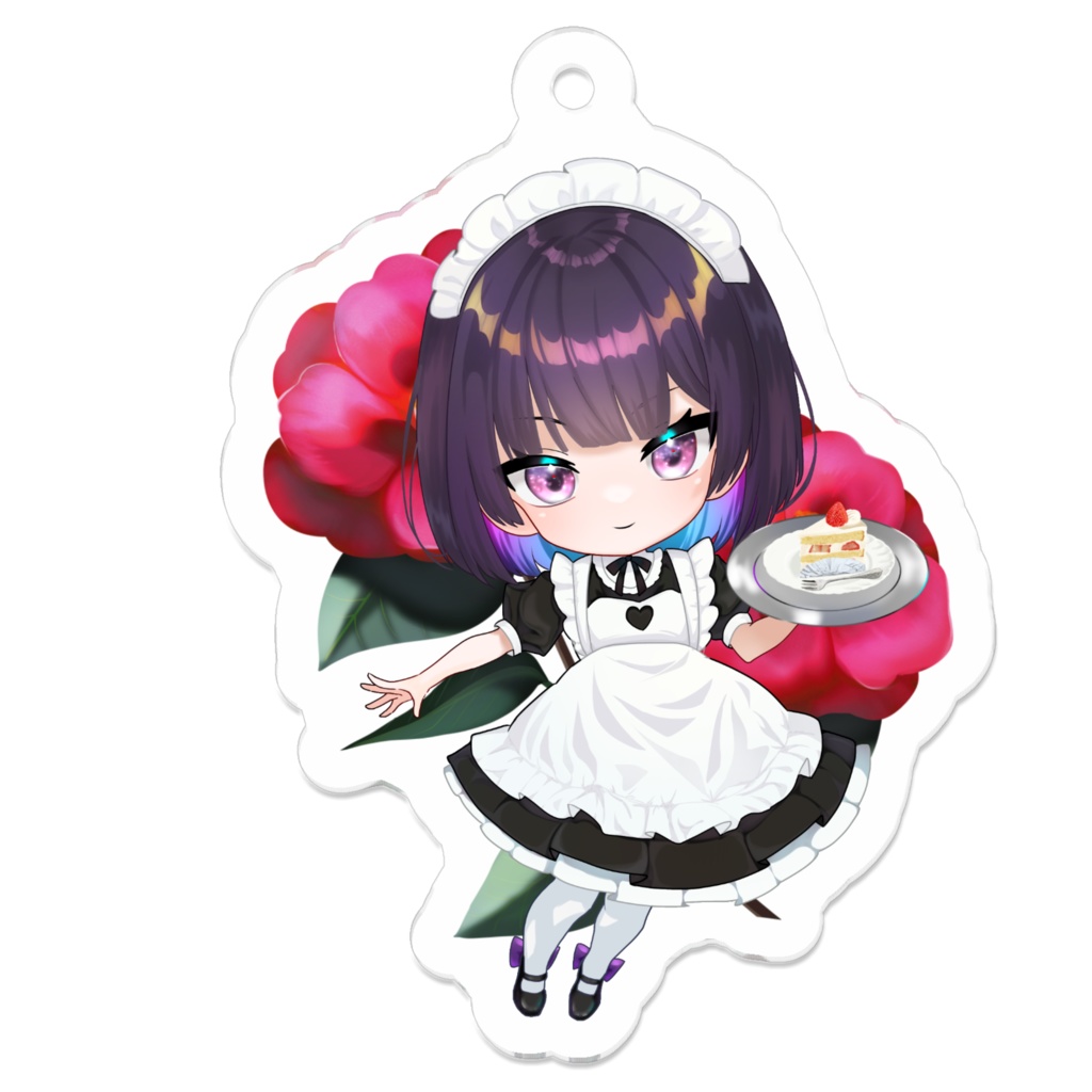 メイド 椿 アクキー 50