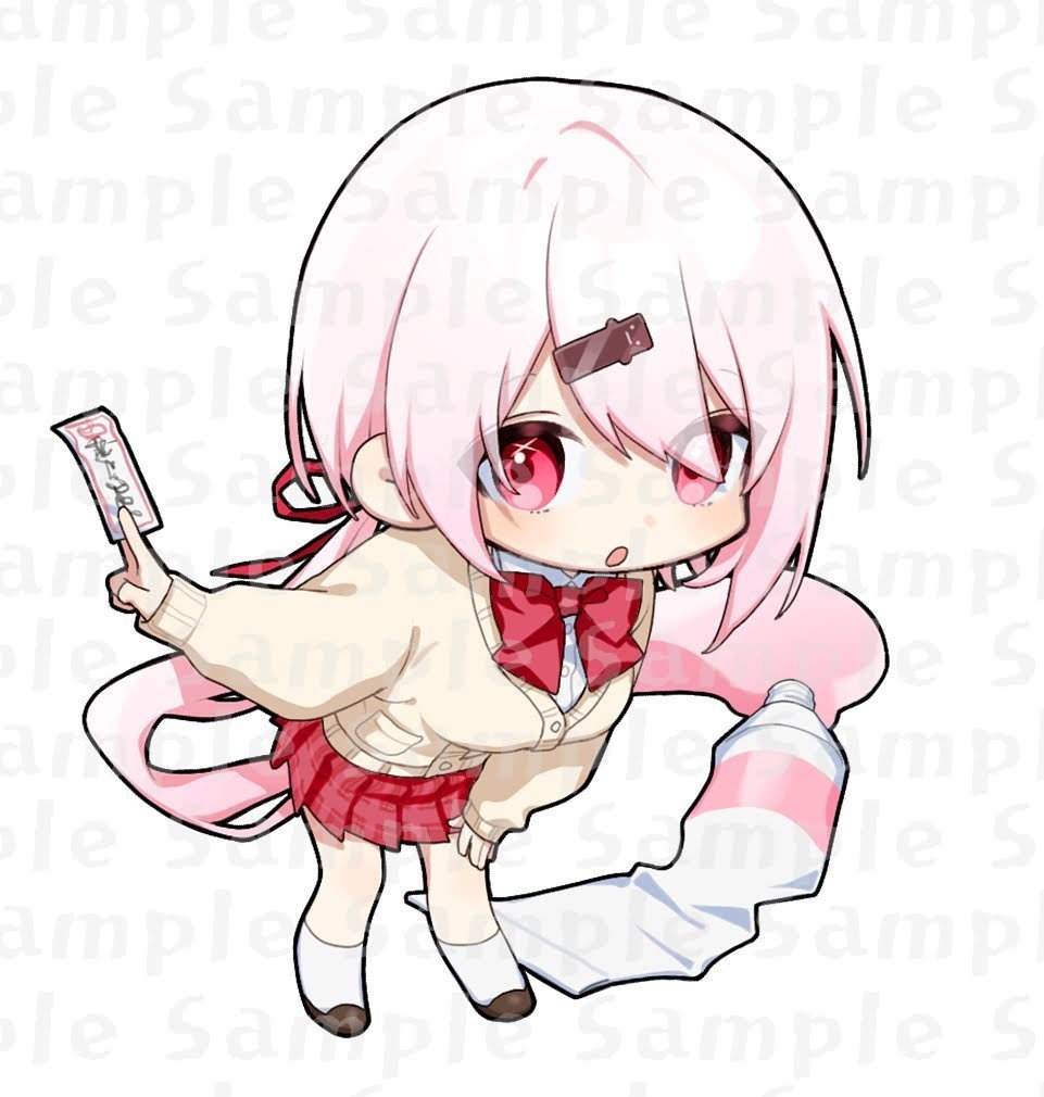 【非公式】絵の具モチーフアクリルキーホルダー