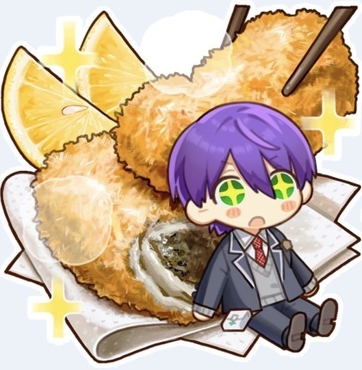 【非公式】たべもの×ライバーアクリルキーホルダー