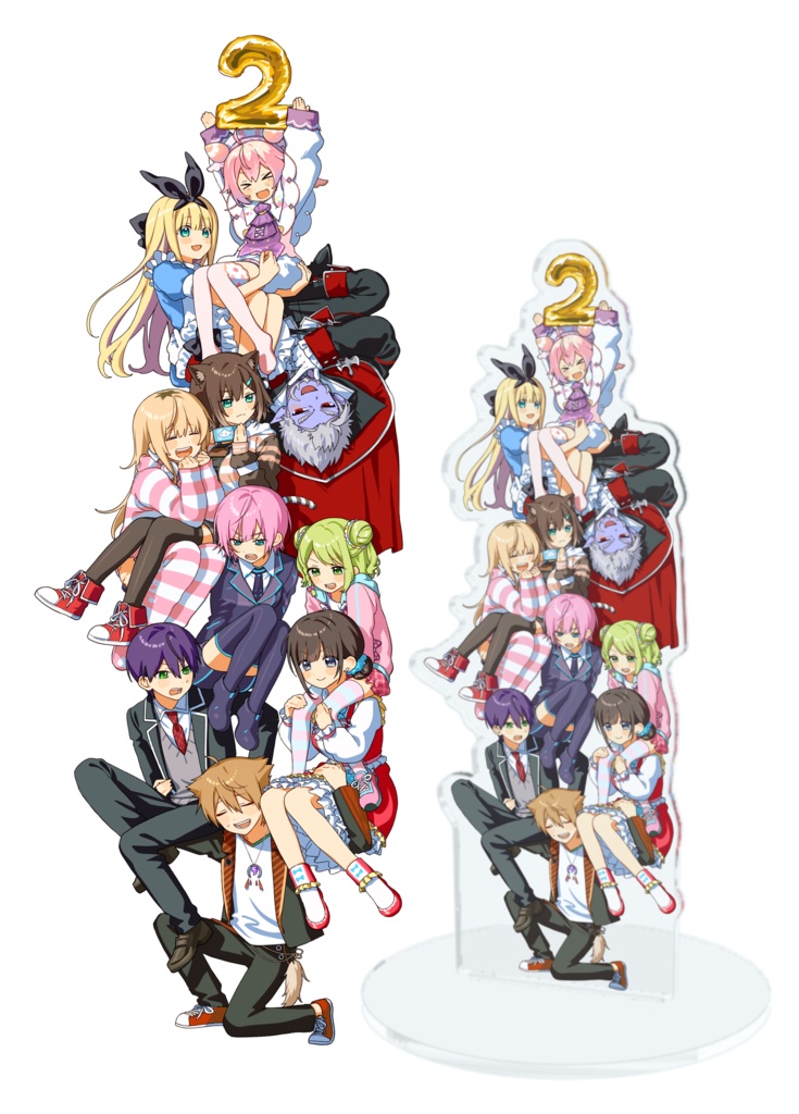 【非公式】元2期生アクリルスタンド