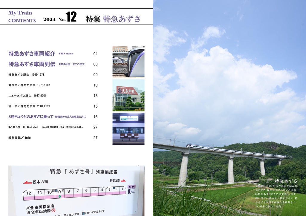 My Train No.12 特急あずさ