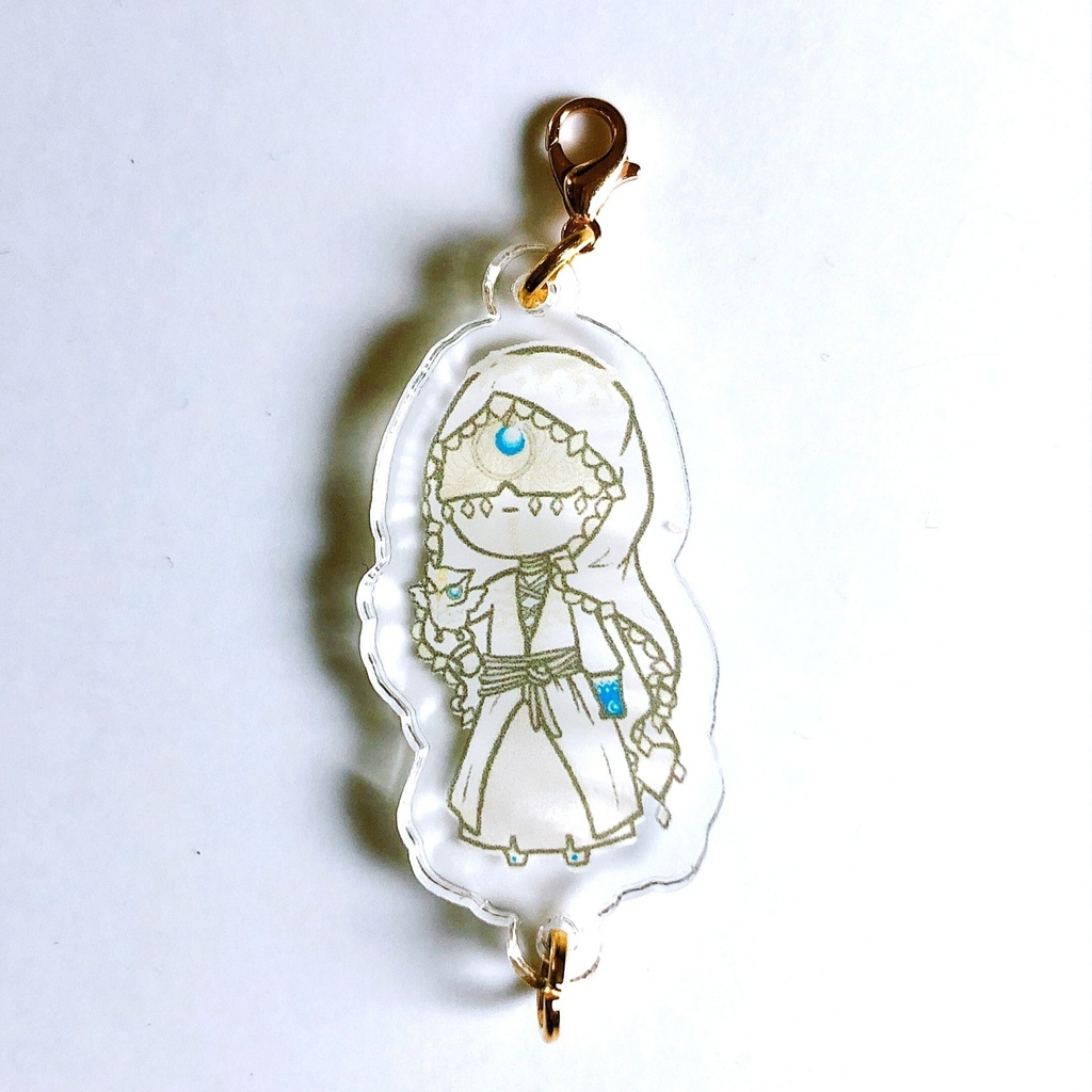 つながるアクリルキーホルダー