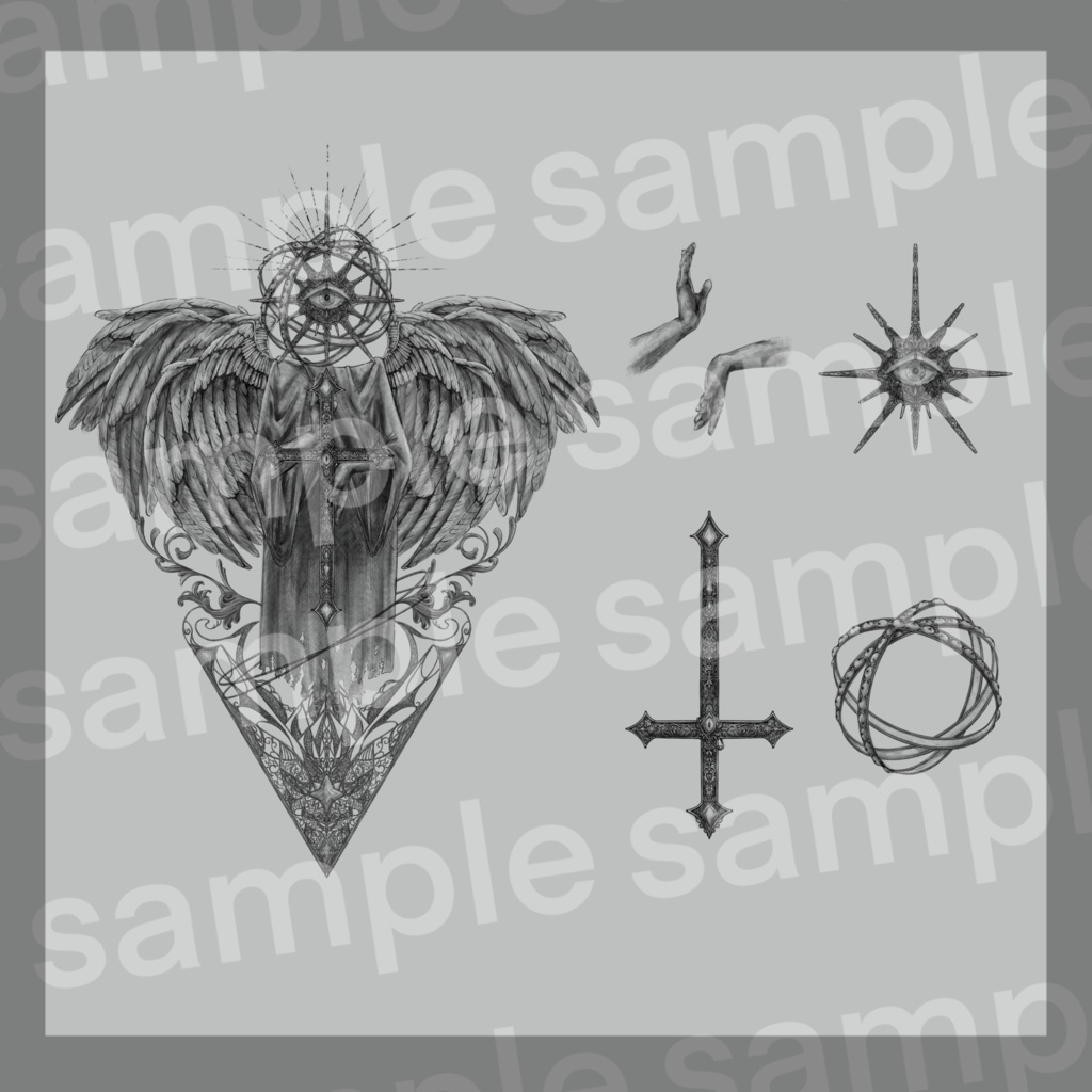 Eyes of Apostasy - タトゥーテクスチャ