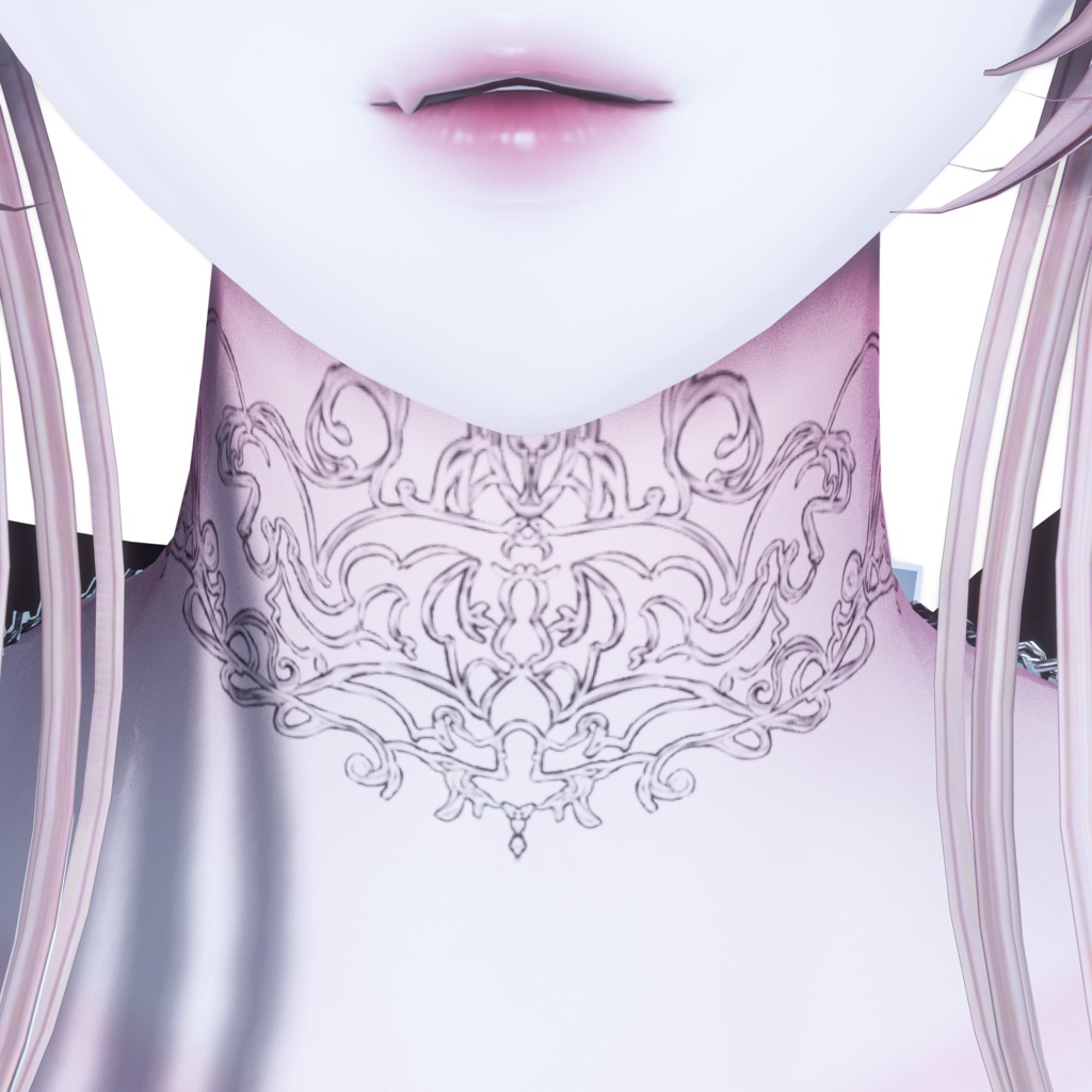 Ornate Whisper 3set Tattoo - タトゥーテクスチャ