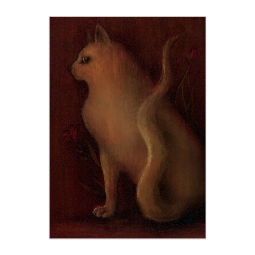 【パネル】具象と抽象のはざまの猫