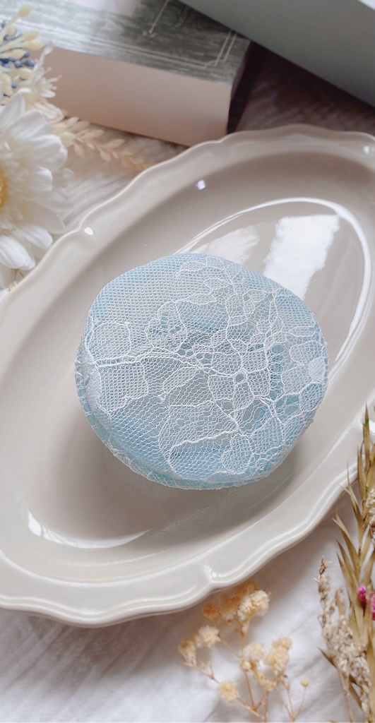 春夏レースのベレー帽