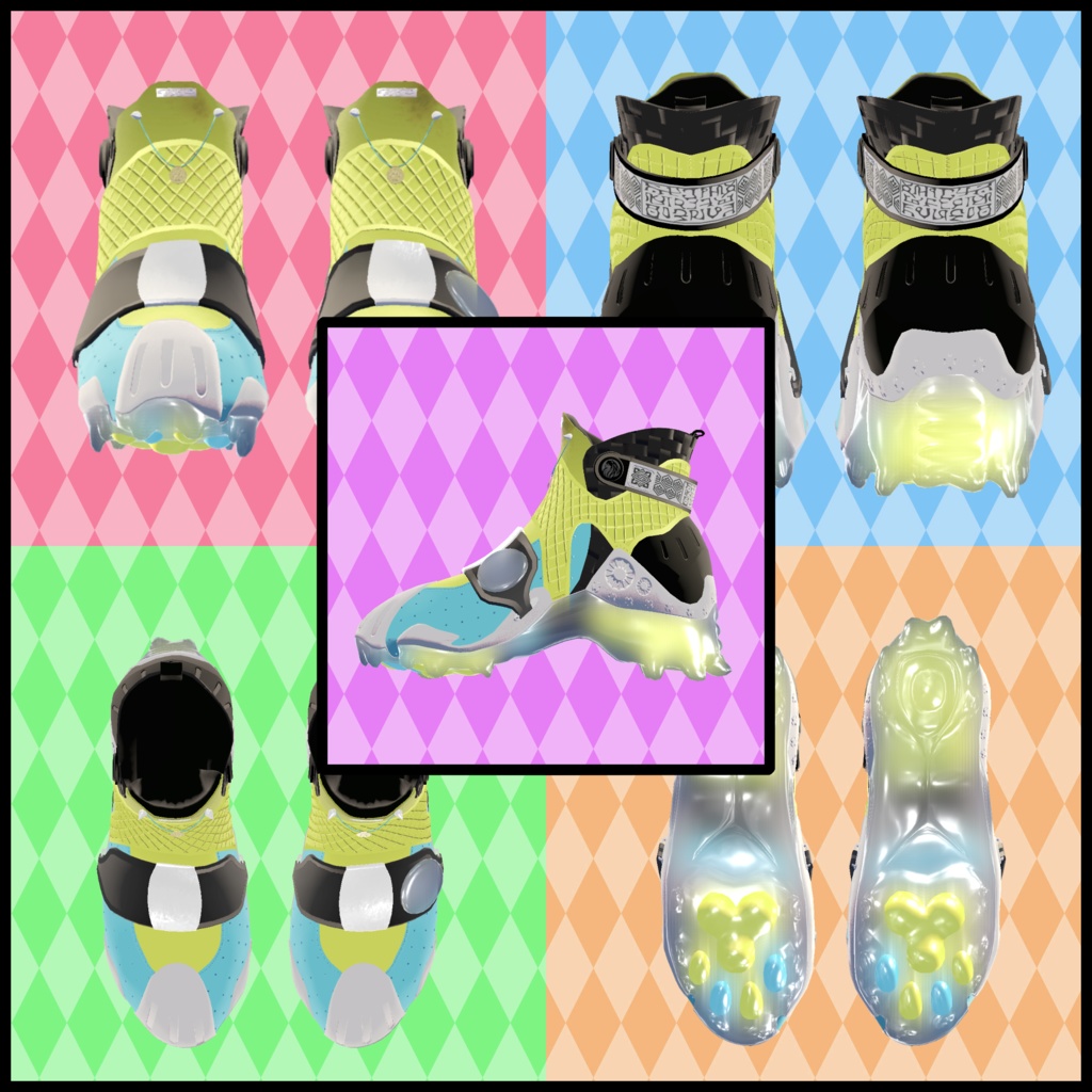 【3Dモデル】Animashoes